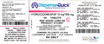 Ndc 55045-2386-06 (Ndc 55045 2386 06      Qualitest)